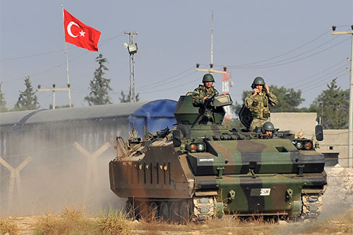 fuerzas turcas en Siria